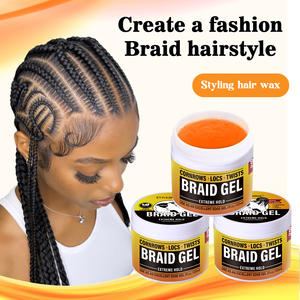 Las barberías están usando cera para el cabello Los peluqueros de etiqueta privada recomiendan Pomada de cera para el cabello con estilo duradero - Product Image 5