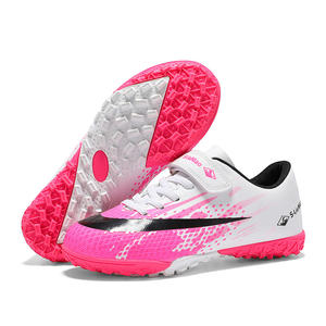 Chaussures <span class=keywords><strong>de</strong></span> football pour enfants à scratchs, imperméables et antidérapantes, nouvelle collection, vente directe usine, tailles <span class=keywords><strong>28</strong></span>-39 - Product Image 2