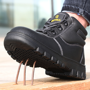 Bottes de sécurité légères en acier anti-statique, <span class=keywords><strong>chaussures</strong></span> de travail antidérapantes résistantes à l'huile <span class=keywords><strong>pour</strong></span> une utilisation en usine en intérieur - Product Image 6