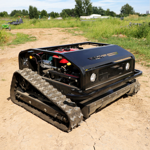 <span class=keywords><strong>Robot</strong></span> Cortacésped Robótico Industrial Autopropulsado a Gasolina con Control Remoto para Jardín en Venta - Product Image 2