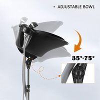 Support métallique réglable en hauteur pour lavage de cheveux, design durable, idéal pour salon – Meilleure vente