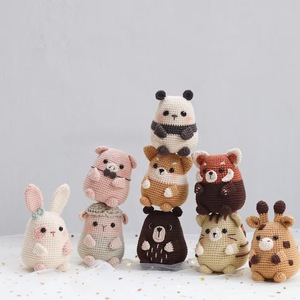 Kit de Ganchillo para Hacer un <span class=keywords><strong>Osito</strong></span> de Peluche a Mano, con Material de Felpa Súper Suave, Tamaño de 31-50 cm, Unisex, Varios Diseños - Product Image 2