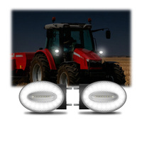 Feux avant combinés à LED homologués ECE R148 R10 pour Massey Ferguson 4384570M1 4384571M1