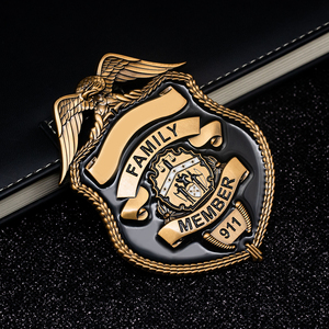 Épingles de sécurité en métal vierge en alliage de zinc doré, personnalisées par le fabricant, pour uniformes de sécurité, badges de chapeau, badges de sécurité bon marché - Product Image 3