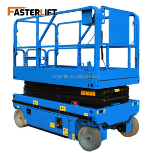 Lift Gunting Hidrolik Elektrik 6-16m Pengangkatan Lebih Cepat FL Kapasitas 130KG Tinggi Maksimum 20m Baja Paduan - Product Image 3