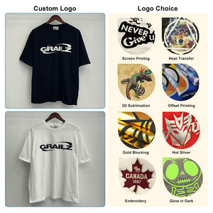 T-shirts vintage pour hommes lavés pour un look rétro, coupe ample, manches courtes, haut décontracté, streetwear, mode estivale, 100% coton - Product Image 5