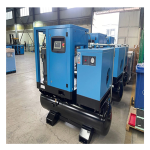 Compressore d'Aria Industriale Diesel 12.5 bar 7.5kW 4-in-1 |   Serbatoio Ricevitore Portatile da 340L, 0.8m/min, Raffreddato ad Aria, Lubrificato, Silenzioso, Certificato CE - Product Image 3