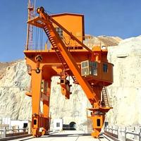 Pont roulant à portique supérieur 30T 40T 50T 63T avec treuil à câble pour levage de volets de barrage et entretien des prises d'eau en centrale hydroélectrique