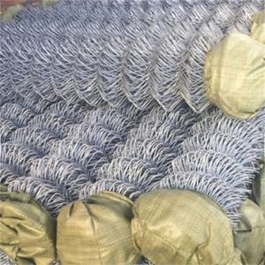 H&F HF-CLF011 Maille de clôture en acier inoxydable 304 de 2,5 mm et 3,5 mm d'épaisseur, anti-corrosion, à mailles chaîne, pour ports - Product Image 3