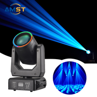 Mini Sharpy Beam 200W, Cabeza Móvil LED con Control DMX512, IP33, RGBW, 18 Prismas para Eventos de DJ e Iluminación de Escenarios