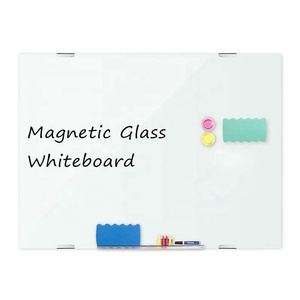 Tableau blanc magnétique en verre sans cadre Gaoleshi 4 mm, type tableau blanc, effaçable à sec, mural, moderne, pour bureau, personnalisé, TUV - Product Image 5