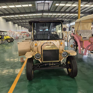 Voiture électrique rétro classique européenne, voiture de tourisme vintage pour les visites en ville et les événements de mariage - Product Image 6
