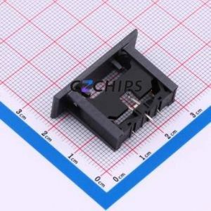 BS-170903Z Button & Strip Battery Connector Through hole Component (THT) Connector Battery Holder Stainless Steel Gold - Product Image 2