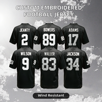 Ensembles d'uniformes personnalisés 7V7 à manches courtes pour adultes, haute qualité, été, 6 pièces # Mayfield 12 # Brady 13 # Evans 2 # Broderie Egbuka