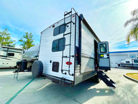 5% de réduction 2022 ecocampor 4x4 hors route caravane hybride camping-car ouverture latérale 15 pieds remorque de voyage avec lit superposé à vendre