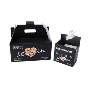 Custom Printing Cardboard Box Sampling Case Paper Box Display Retail Packaging Display Gable Box