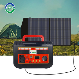 Station d'alimentation portable ESUN 300W, <span class=keywords><strong>batterie</strong></span> de stockage d'énergie solaire 256Wh pour le camping, la maison, la sauvegarde, USB PD 60W, 2 prises AC rapides - Product Image 5