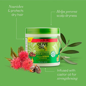 Crème Coiffante Fortifiante à l'Huile d'Olive 100% Naturelle Marque Privée Infusée à l'Huile de Ricin pour le Renforcement - Product Image 3