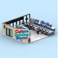 Blocs de construction personnalisables MOC, briques en vrac personnalisées, compatibles avec les accessoires de jouets DIY, ensembles de blocs