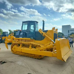 Tangan kedua Shantui Swamp Dozer SD22W 220 Harga HP bulldoser dengan sepatu jejak lebar digunakan Shantui 220 bulldoser produk baru 2020