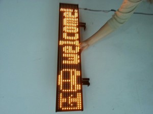 Le signe d'itinéraire de l'autobus LED de P10 * P11mm soit utilisé sur le panneau d'affichage mené par autobus public pour l'itinéraire d'autobus - Product Image 3