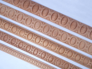 Embellecedor de madera de huevo tallado a mano de <span class=keywords><strong>haya</strong></span> maciza, tallado de madera moderno para decoración de techo interior, construcción contemporánea, bienes raíces - Product Image 5