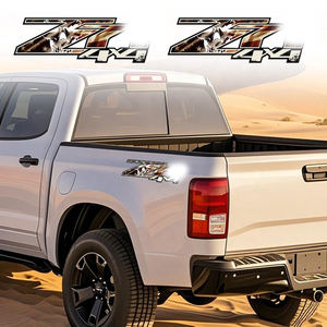 สติกเกอร์ไวนิล4X4 Z71ติดรถเลือกได้หลากหลายแบบสติกเกอร์ไวนิลติดรถกระบะออฟโรดไวนิลสติ๊กเกอร์ตกแต่งสำหรับรถกระบะ - Product Image 4