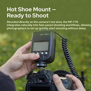 Godox MF-T76 C/N/S TTL Macro Twin Flash Double Flash HSS 1.2s Recyclage rapide Système Godox X pour <span class=keywords><strong>Canon</strong></span>/Nikon/Sony - Product Image 2