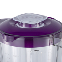 Mixeur Commercial RAF 1,5 L 2-en-1 pour Cuisine, Blender Robuste avec 6 Lames pour Smoothies et Jus, Robot Culinaire