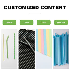 Бумажные соломинки для молочного коктейля - Product Image 4