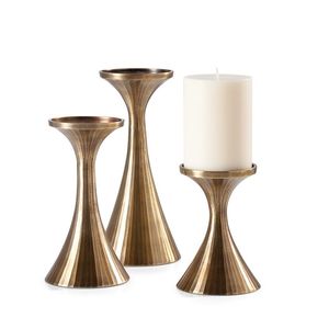 Handcrafted Metal Candle Holder with Powder Coated Finish for Indoor Decorative Lighting and Home Styling - Product Image 2