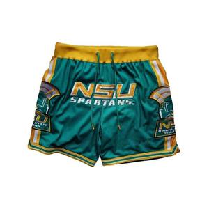 Short de basket-ball pour hommes, sublimation pour jeunes, blanc, personnalisé, vente en gros, mode, vêtements de gymnastique décontractés - Product Image 4