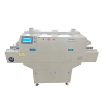 Four de Refusion T-981 à Huit Zones, Infrarouge à Air Chaud Forcé, pour Soudure de PCB, Production LED, Substrat en Aluminium, Carte Double Face