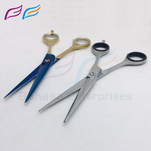 Ciseaux de coiffure en acier inoxydable, ciseaux de barbier, ciseaux de coiffure personnalisés, ciseaux de coiffure professionnels, fournitures OEM ODM - Product Image 5