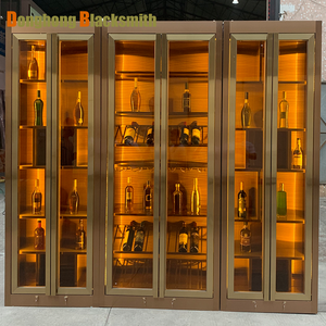 Phong Cách Bắc Âu Sang Trọng Thương Mại Rượu Vang Tủ Nhà Máy Được Thiết Kế Nhiệt Độ Không đổi Bảng Điều Chỉnh Hầm Rượu Vang Cho Whisky Lưu Trữ Hiển Thị - Product Image 6