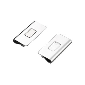 Attaches magnétiques pour rideaux en acier inoxydable, design moderne argenté, pour rideaux occultants et rideaux de lit - Product Image 2