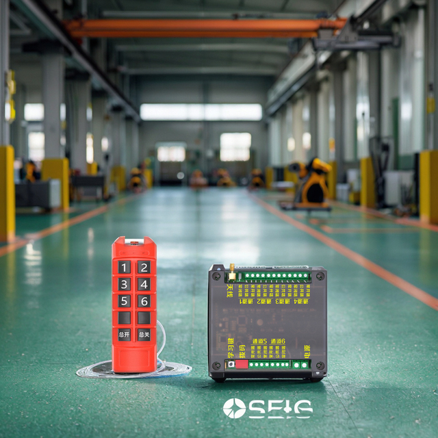 6-Way Wireless Remote Control Switch 9-30V Industrial Grade for Lighting Max 24V Voltage 10A Current