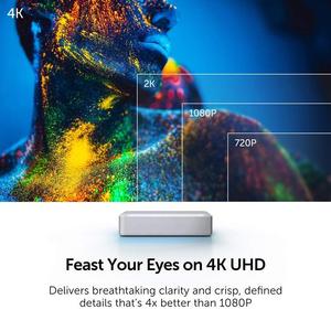 WP EU-Stecker Aptoide Android UHD Laser-TV Vava 4K Schwarz Vava Projektor 4K - Product Image 5