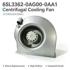 Ventilateur de remplacement 6SL3362-0AG00-0AA1, ensemble complet intégré pour équipement d'alimentation de variateur de fréquence, pièces de rechange - Product Image 1
