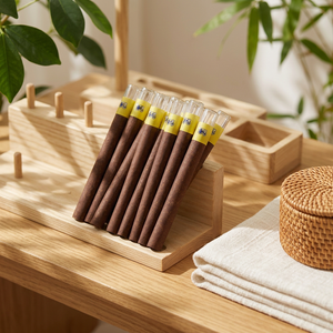 Cône en papier brun naturel avec logo personnalisé et filtre en verre – Tubes à rouler vides de haute qualité - Product Image 6