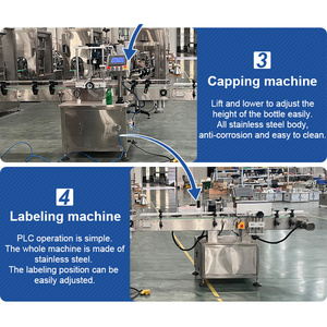 Línea de llenado de jugo líquido compacto OCEAN, máquina de llenado de agua potable automática para botella de plástico - Product Image 3