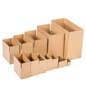 Corrugated Cardboard <b>Box</b> Rectangle Slotted Packaging <b>Box</b> Brown <b>Paper</b> <b>Box</b> for <b>Storage</b> and Shipping - Product Image 6
