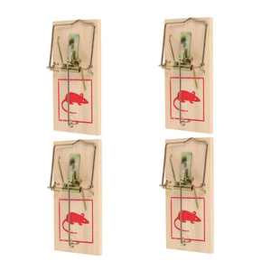 Trappola per topi in legno con Logo personalizzato in legno trappola per topi sensibili al controllo dei parassiti - Product Image 1