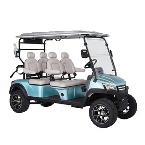Voiturette de <span class=keywords><strong>golf</strong></span> électrique Fashion Club Car 4 places avec châssis en métal, acier et aluminium et contrôleur Curtis - Product Image 2