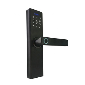 High Tech Smart <strong>Knob</strong> Push Pull <strong>Door</strong> Locks TTlock and Tuya Smart Card Fingerprint Advanced <strong>Digital</strong> Electronic Lock - Product Image 5