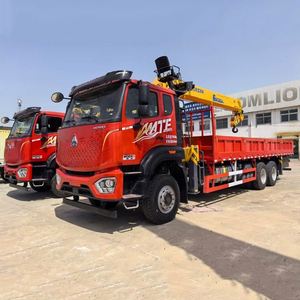 Camion grue Sinotruk HO WO XC MG 6x4, 14 tonnes, flèche télescopique à 5 sections, équipement de levage de construction sur mesure - Product Image 4