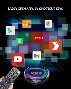 Smart TV BOX 4GB 32GB Récepteur numérique 4K Dual HD Set-top Box <span class=keywords><strong>M3u</strong></span> Digital Android 11 Tv Box avec câble - Product Image 3