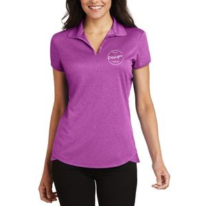 Haute qualité femmes pour chemises de cou en gros col en v été maillot tricoté anti-rétrécissement séchage rapide décontracté Logo brodé - Product Image 6