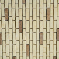 Carreaux de mosaïque en marbre blanc, design moderne, parquet écologique, résistant à l'eau, pour la décoration des sols et des murs de la cuisine et de la salle de bain