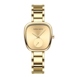 <span class=keywords><strong>Montre</strong></span> à Quartz de style europé<span class=keywords><strong>en</strong></span> américain pour femmes Design de baril créatif 16mm Largeur de bande 1 an Réserve de marche de la batterie <span class=keywords><strong>en</strong></span> acier inoxydable - Product Image 5